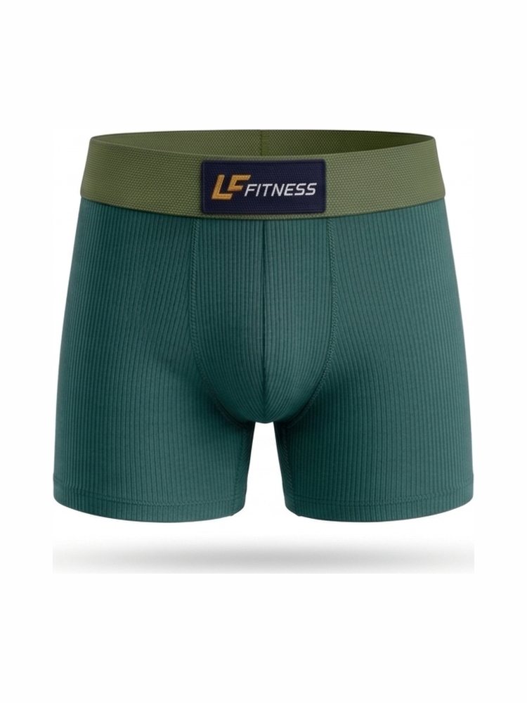 Cueca boxer verde musgo Luanzzo Fitness
